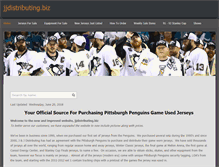 Tablet Screenshot of jjdistributing.biz